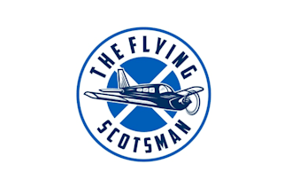 design classy fun airplane rental company logo