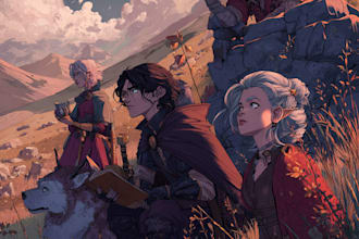 create fantasy female or dnd portrait illustration