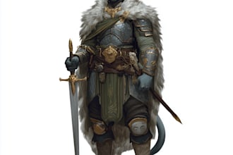 create high quality dnd character art