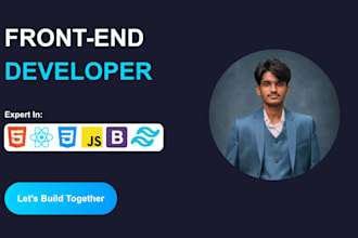 develop a responsive react js website