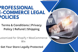 create professional ecommerce legal policies for online stores
