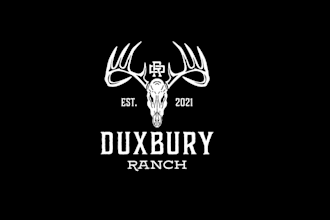 design rustic ranch wild north woods minnesota logo