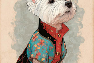 draw disney pet portrait