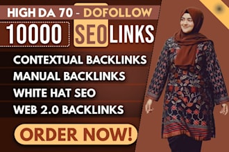 provide high da link building contextual dofollow SEO backlinks for your website