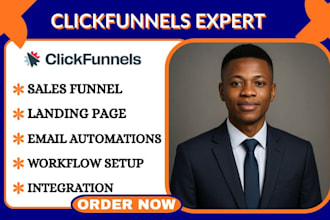 setup clickfunnels  funnel automation webinar funnel product uploading workflow