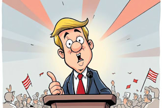 create political and editorial cartoons