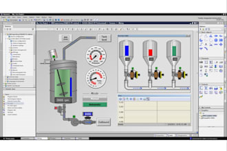 do plc programming and hmi, scada designing