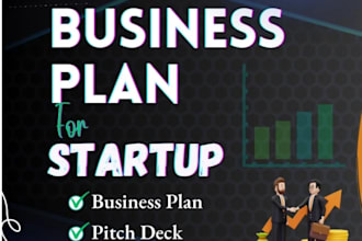 prepare a complete business plan, pitch deck, and financial plan