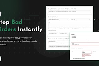 customize your shopify checkout using advanced rules