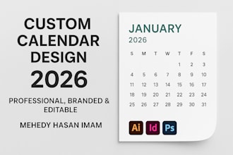 design a custom calendar for 2026
