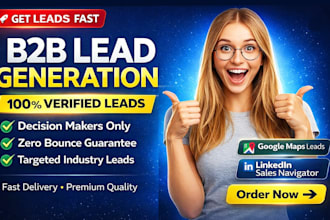 do b2b lead generation with linkedin sales navigator google map business leads