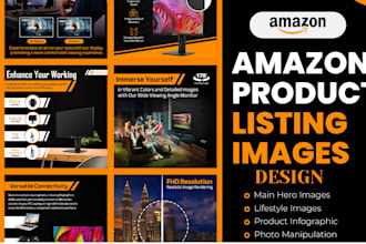 do high selling amazon listing images design, amazon product images infographic