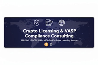 provide crypto business licensing and vasp compliance consulting