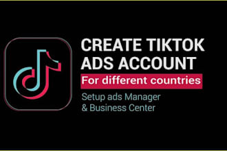 create tiktok agency ad account, tik tok ads manager