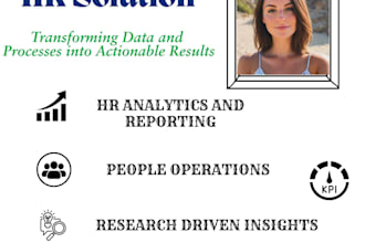 calculate HR metrics and develop HR analytics report