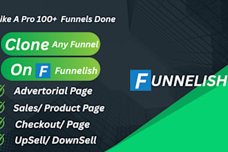 clone any funnelish or sale page as funnelish expert