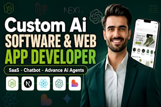 do ai website development, ai saas, mvp as full stack developer