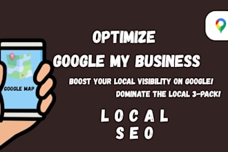 boost google my business and gmb ranking and do local seo