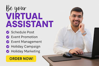 canva virtual assistant data entry instagram carousel reels admin assistant adhd