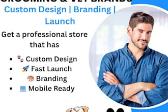 design your shopify store for pet grooming or vet brands