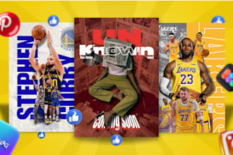 design any kind of custom poster or flyer in canva with a professional look