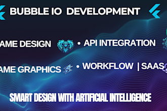 build and design a responsive and powerful no code web app using bubble io mvp