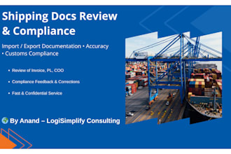 review your import and export documents for compliance