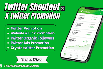 do twitter shoutout, organic growth promotion on x, crypto website, onlyfans