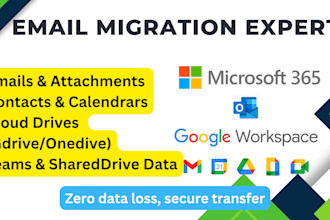 migrate emails to google workspace or office 365