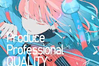 produce original song j pop anime