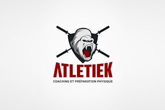 design wonderful amazing e sports logo