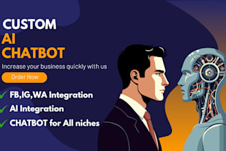 build an ai facebook messenger chatbot using manychat