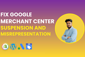 fix google merchant center suspension