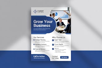 design a modern and attractive flyer