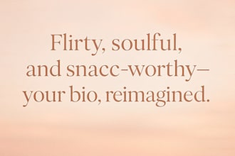 do soulful content writing for blogs, bios and branding