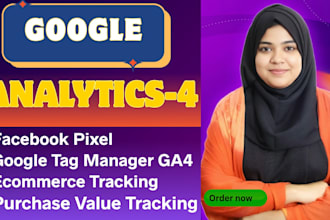 setup ga4, google analytics and ecommerce tracking with GTM