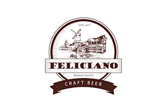 design excellent stand out brewery logo