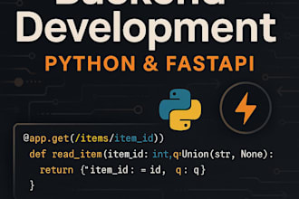 build responsive backend systems in python