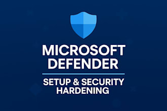 set up microsoft defender and help harden security