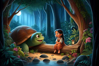 illustrate children story book illustration and children story book illustration