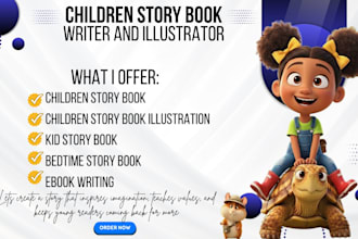 be your children book ghost writer, ebook editor, ebook writing, kids story book