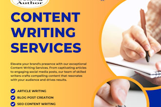 create engaging well researched content