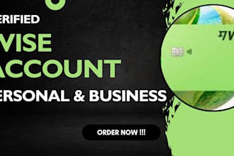 create fully verified wise account with complete document