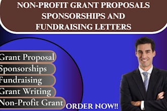 write nonprofit grant proposals