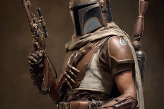 draw your star wars sci fi character art