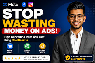 set up and optimize meta facebook instagram ads to increase sales and roas
