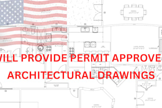 recommend permit approved 2d architectural drawings