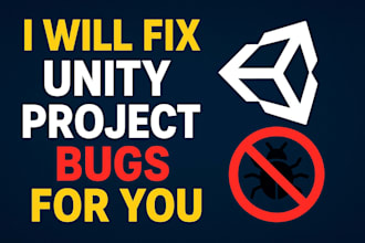 fix unity project bugs for you