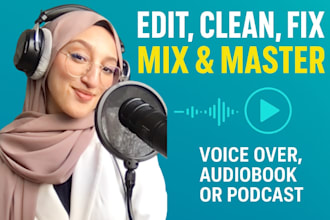 do professional audio editing and noise reduction