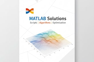 design and optimise matlab algorithms for data, signal and image processing